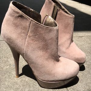 Steve Madden platform booties